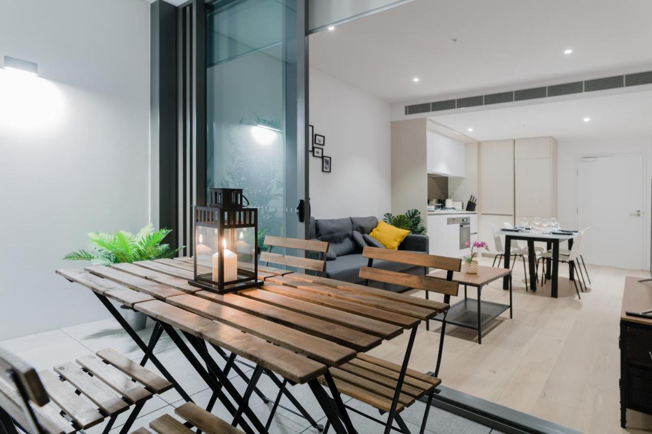 Modern 2 Bedroom Apartment Darling Square Sydney Luaran gambar